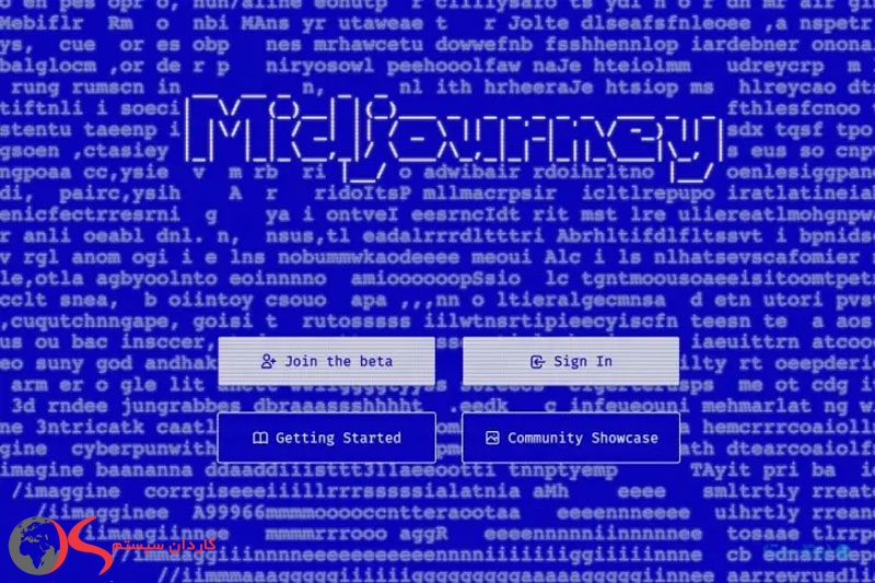 Midjourney  ابزارهای هوش مصنوعی برای طراحی UI/UX